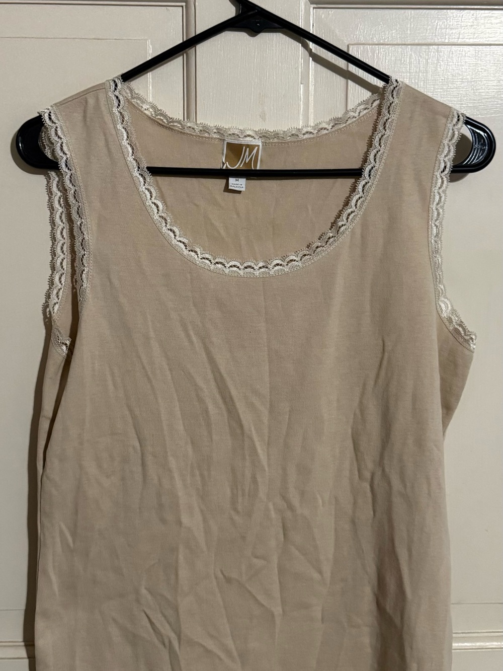 JM Collection Tan Tank Top